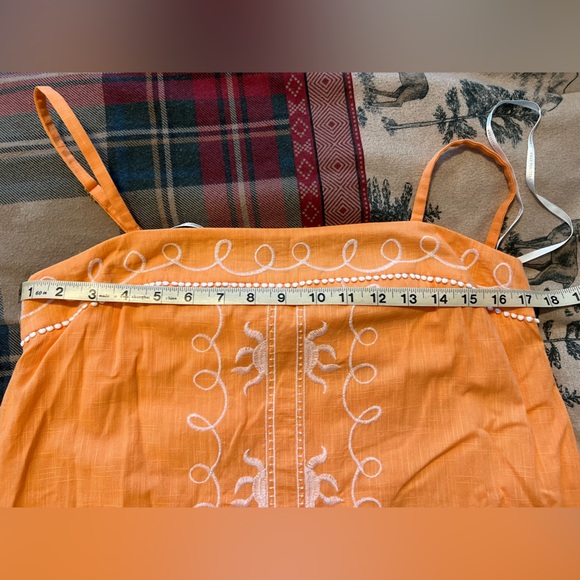 Lilly Pulitzer Terracotta Orange Embroidered Maxi Dress - Picture 9 of 9